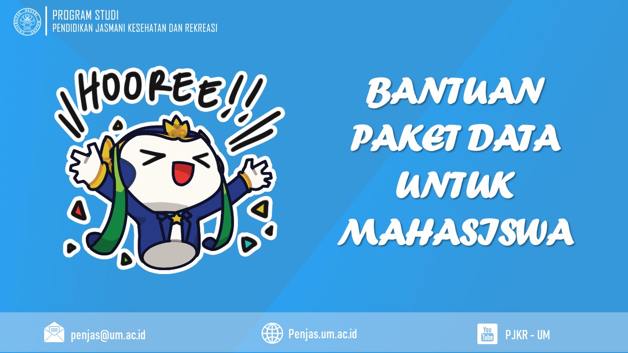 UM Siapkan Bantuan Paket Data Untuk Kuliah Daring