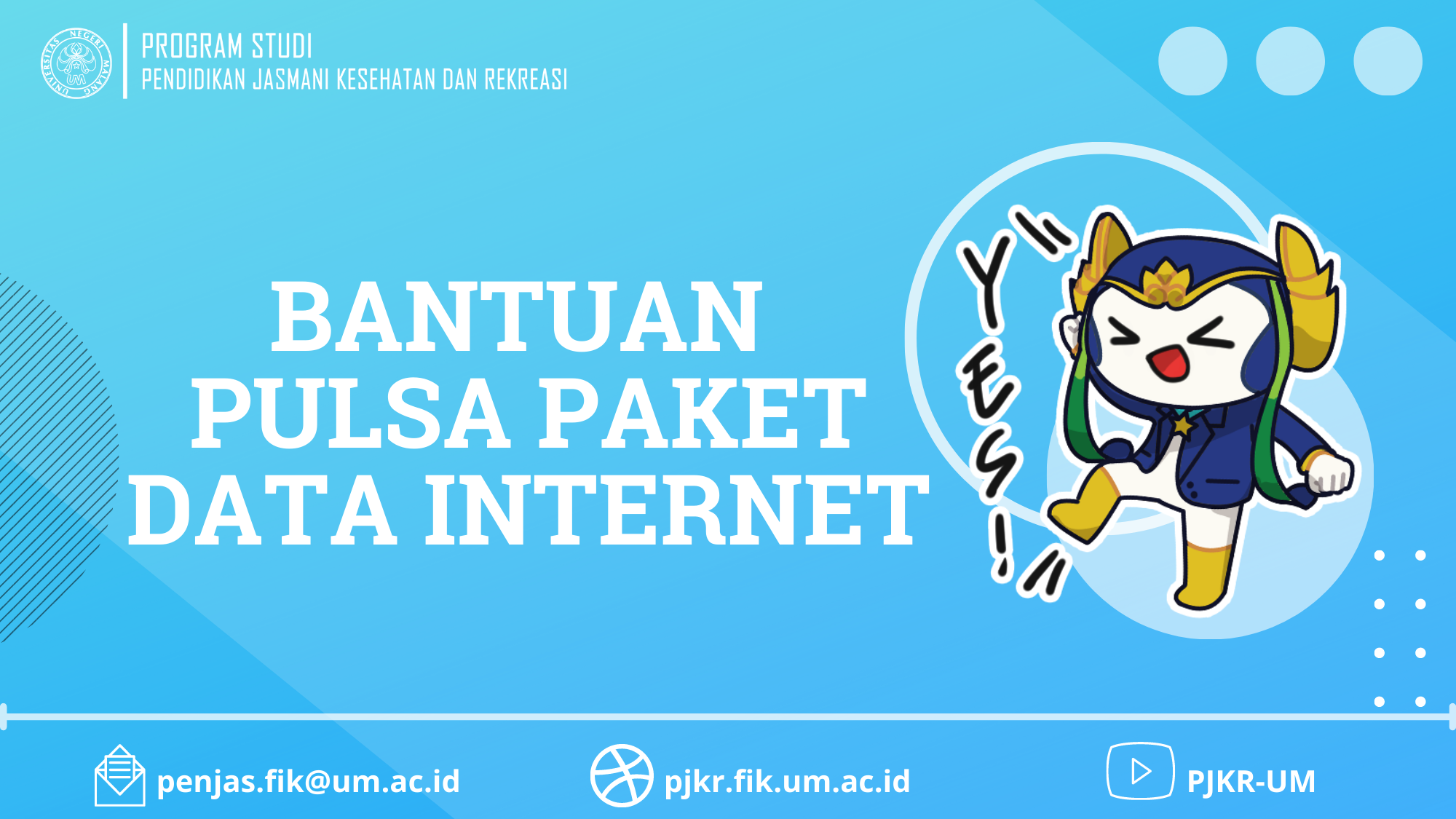 Bantuan Pulsa Paket Data Internet